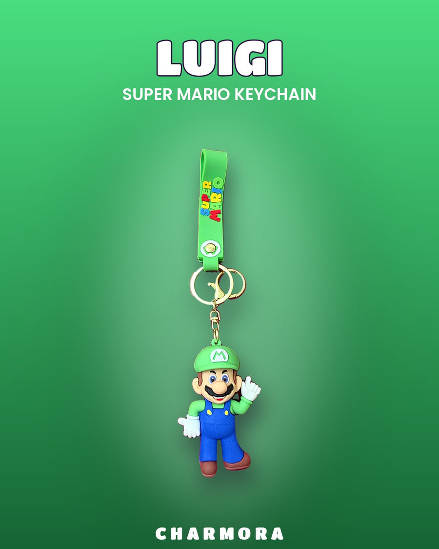 Luigi Super Mario Keychain