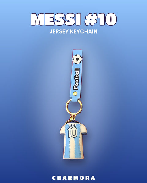 Messi 10 Jersey Keychain
