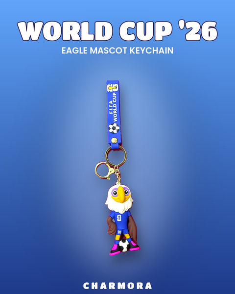 World Cup 26 Mascot Keychain